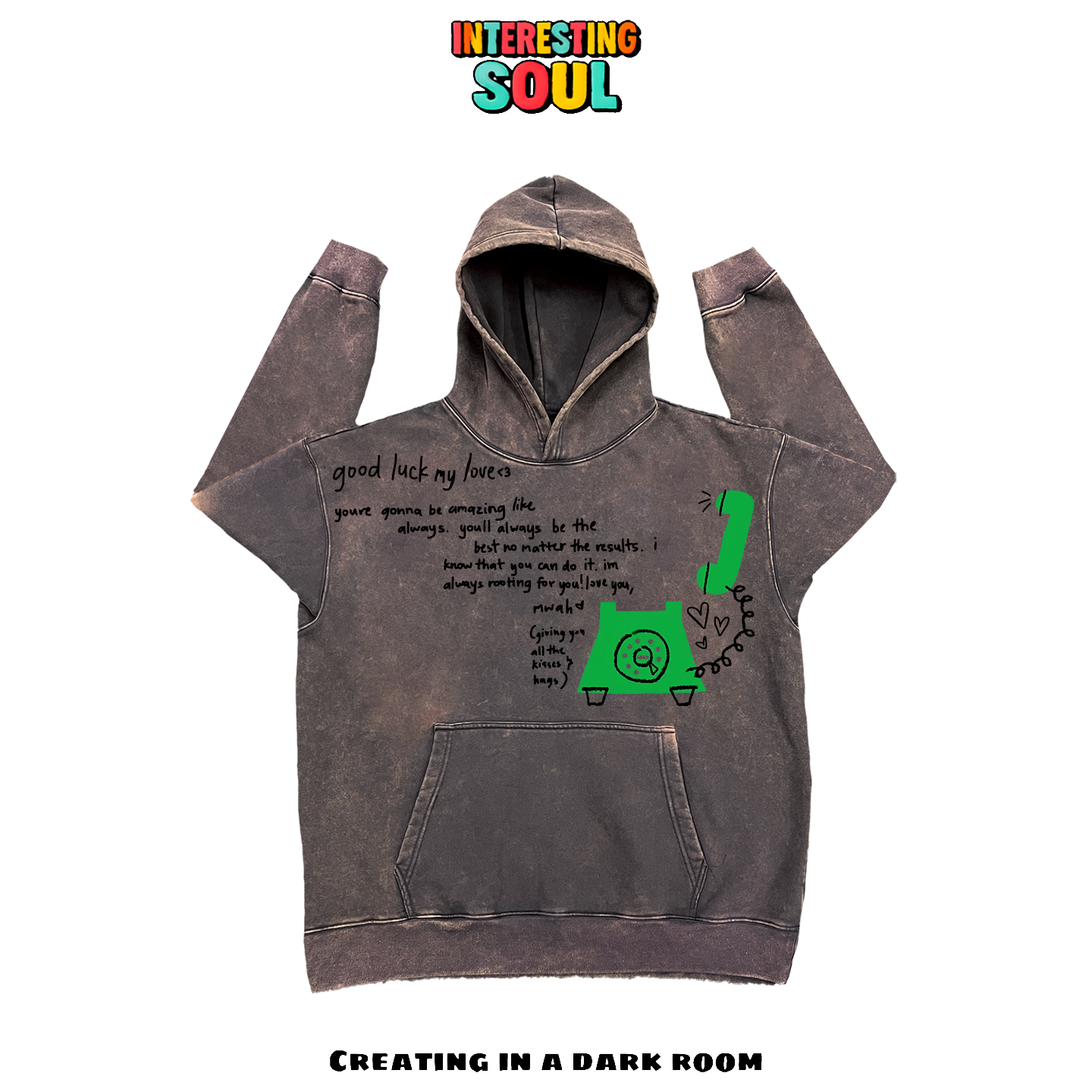 小众美式动漫卡通奢潮拼接嘻哈设计感原创落肩学生亚文化连帽卫衣