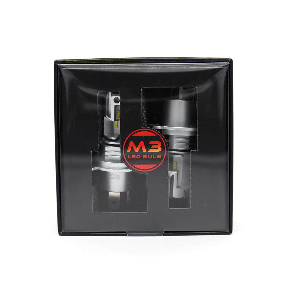 M3LED大灯卤素灯大小H4H7H11900590069012H139007H1H3