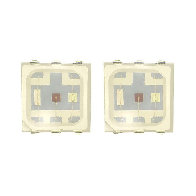 新品3535rgb1.5W灯珠贴片红绿蓝3537RGB1.5W七彩3537全彩0.6W