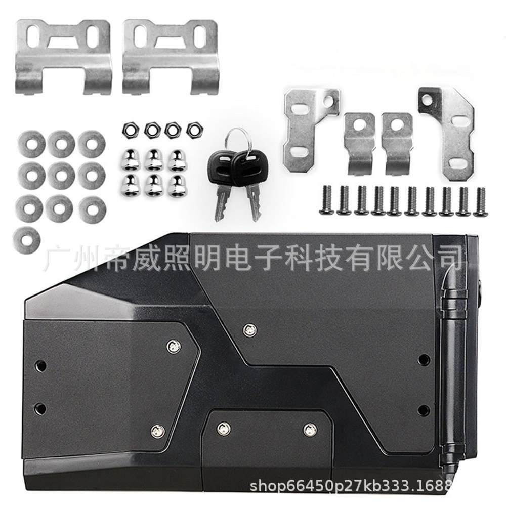 改装工具箱边架内储物箱适用宝马R1200GS R1250GS ADV 04-19年