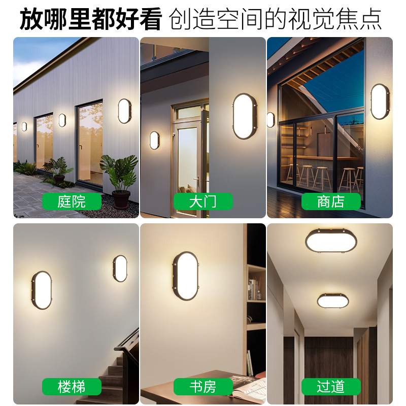 户外壁灯防水大门墙壁灯庭院灯复古客厅卧室阳台过道壁灯工厂