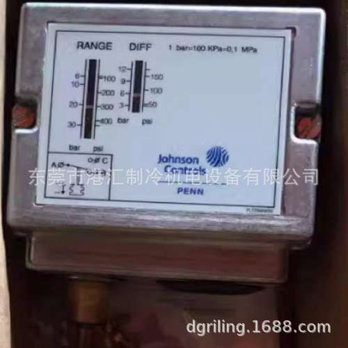 压力继电器 — P78LCA-9300，0...30 bar
