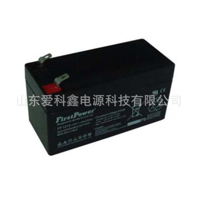 Firstpower一电蓄电池FP121212V1.2AH应急照明家用储能应急电池