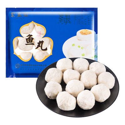 聚春园鱼丸450g火锅食材包心手工