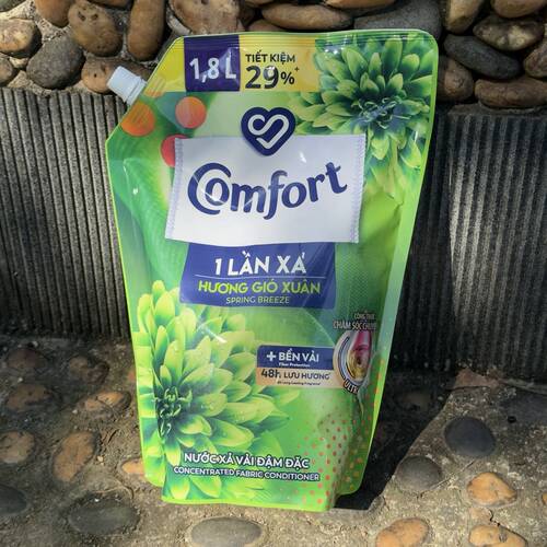 越南金纺Comfor衣物柔顺剂玫瑰香