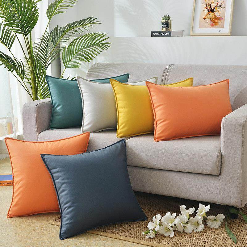北欧科技布抱枕轻奢客厅沙发靠枕套现代简约靠背靠垫腰枕纯色定制,居家布艺,靠垫/抱枕,淘宝优惠券,粉丝福利购,淘宝优惠卷