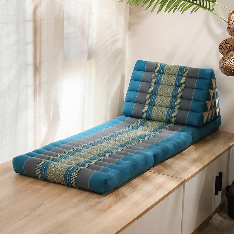 异丽东南亚窗台泰国三角靠垫床头大靠背榻榻米沙发飘窗护腰靠枕