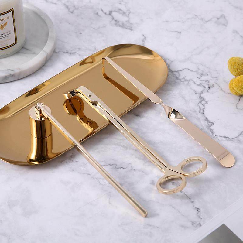 香薰蜡烛点火器工具套装灭烛器钩罩剪三件套托盘打火机小众高级,家居饰品,灭烛剪,淘宝优惠券,粉丝福利购,淘宝优惠卷