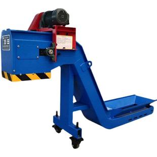 数控车铣床铁屑废料输送机链板式机床排屑机磁性刮板螺旋式排削