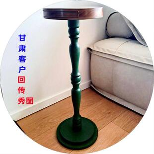 罗马柱圆柱阳台室内装饰柱半圆木柱圆锥立柱复古桌腿增高东阳木雕