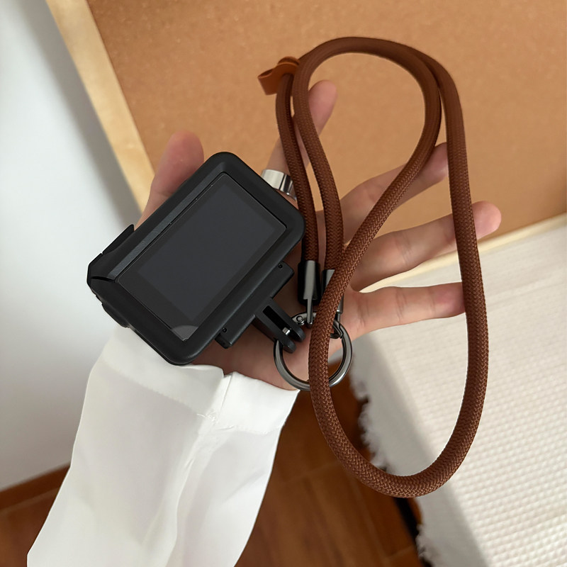 大疆Action5Pro挂绳运动相机配件简约防摔挂脖防丢Action3/4挂饰