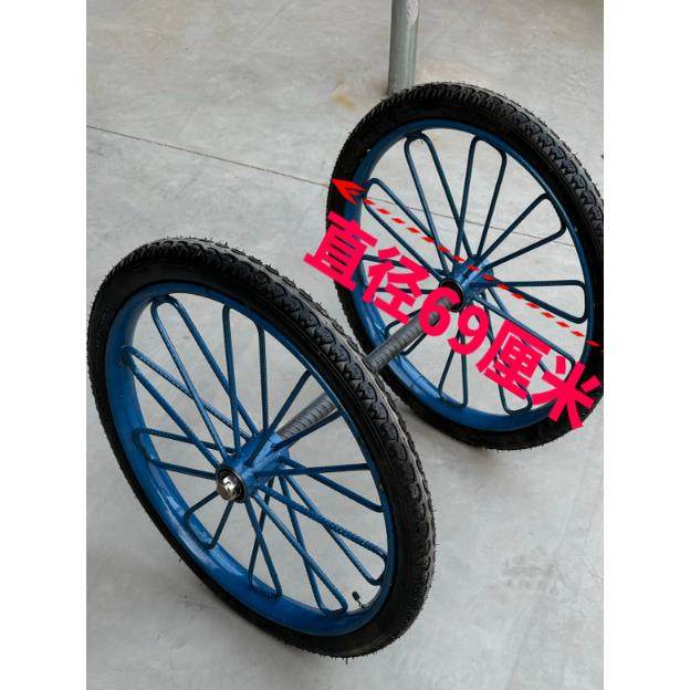 架子车手推车翻斗车板车轮胎26x21/2工地力车架子车劳动车环卫车