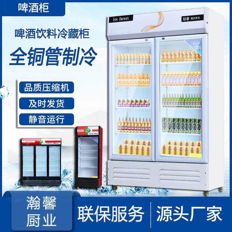 啤酒柜商用 超市便利店单门双门冷藏展示柜