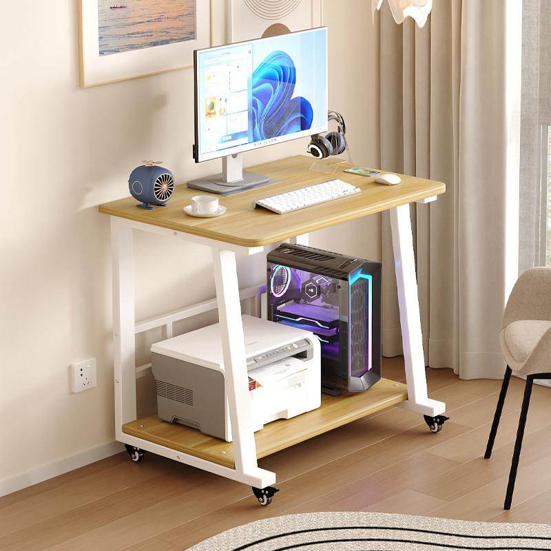 可移动台式电脑桌小户型卧室床边桌笔记本工作台家用学习书桌