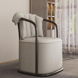 新中式茶桌专用椅子高端轻奢高级感主人椅家用主位茶椅现代茶椅子