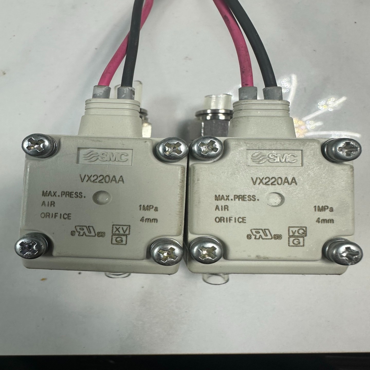 SMC原装正品电磁阀VX220AA成色八成新功能正常二