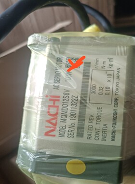 那智MQMD12S6V机械手100W电机