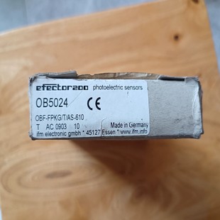 全新ifm易福門OB5024光纖放大器原裝 德國制造實 正品
