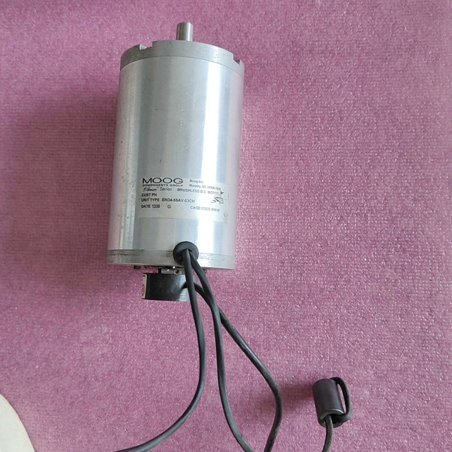 MOOG无刷直流电机BN34-55AV-03CH