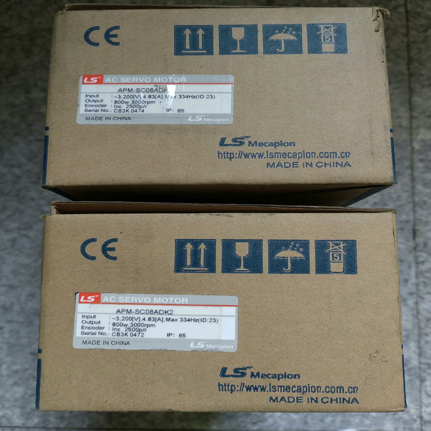 韩国LS伺服电机APM-SC08ADK2800W伺服电机