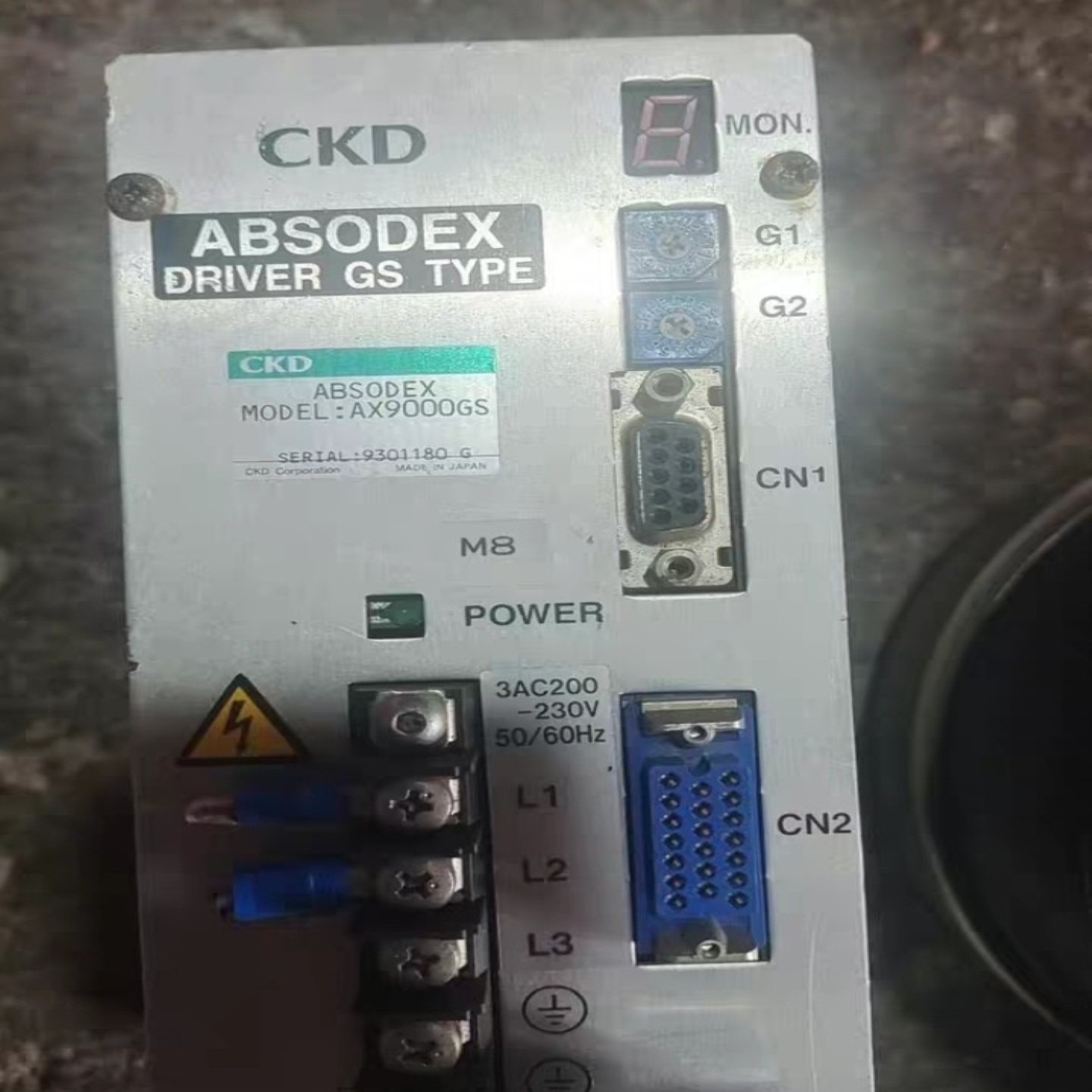 AX9000GS  CKD旋转马达驱动器拆机件功能完好