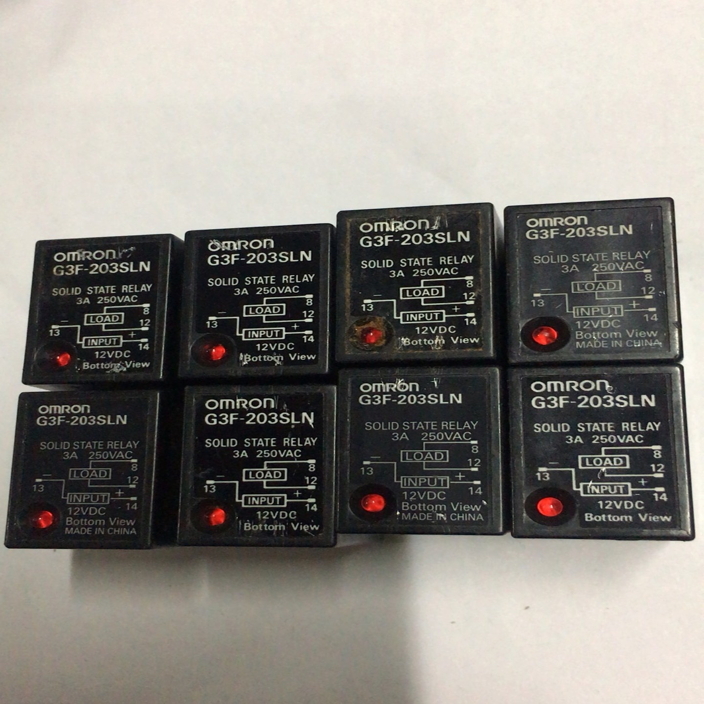 OMRON固态继电器拆机件G3F-203SLN