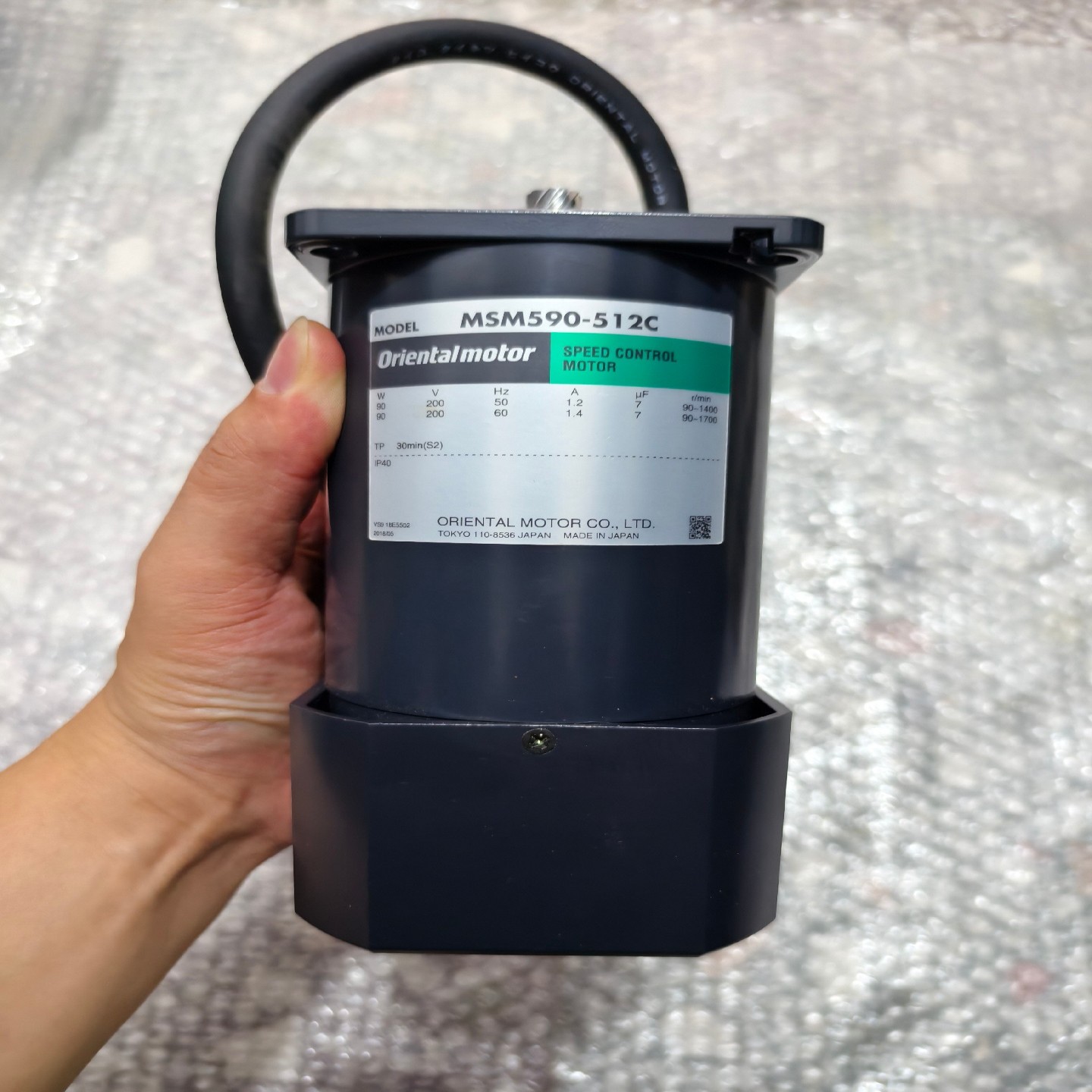 日本东方马达电机MSM590-512C实物拍摄全新无包装