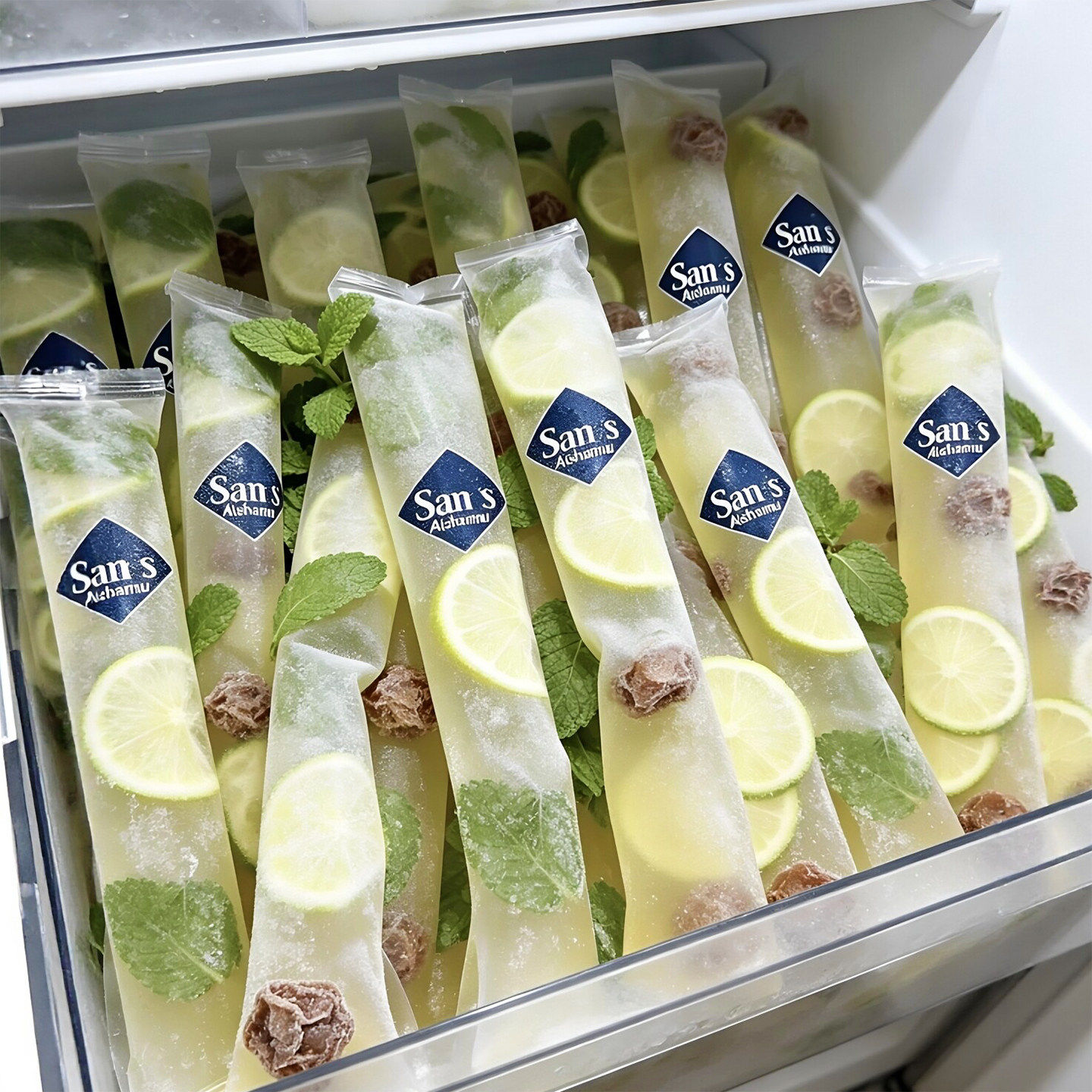 邪修冰棒袋食品级一次性制冰袋自制diy解暑饮品冻冰块加厚密封袋