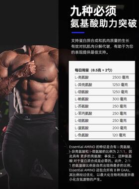 链豹哥补E剂YAMAMOTO忠营义养全谱必需氨基酸AA含bCWAcaa支氨基酸