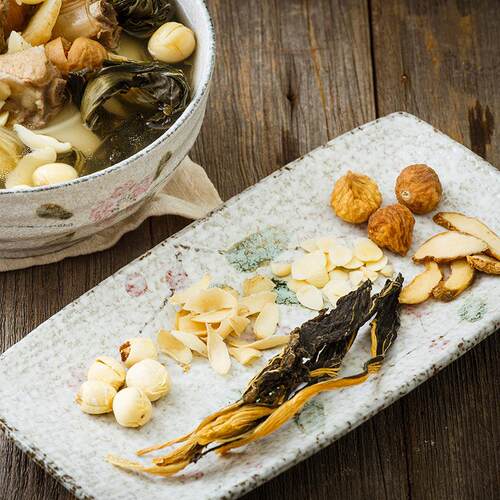 南北杏合百菜干煲汤料经NVT典广好喝清热润滋养生东靓煲汤材料营