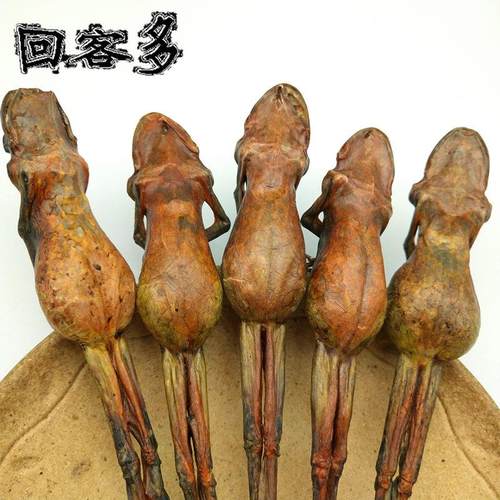 六只大型雪蛤干林蛙干蛤蟆干白山亚长种雪蛤油蛤油足ITN整干林蟆
