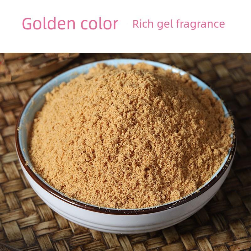 食用黄明胶粉袋装00g水煮驴皮明5固体元饼原料胶粉JHX即食胶生家