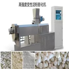 大型玉米改性淀粉生产线 小型玉米淀粉膨化机 膨化玉米淀粉生产线