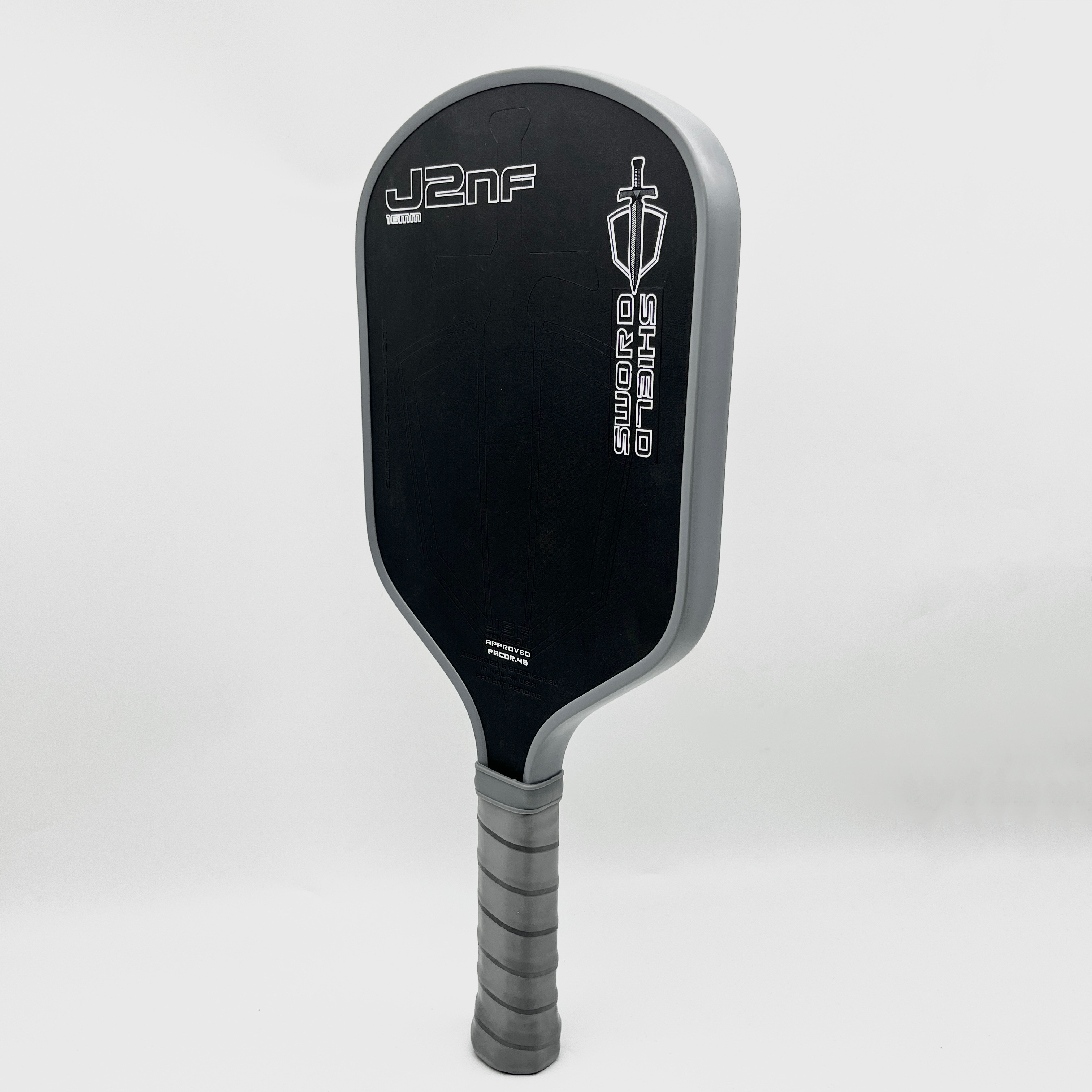 工厂现货honolulu j2nf 同款100%泡沫内芯T700热压碳纤维匹克球拍