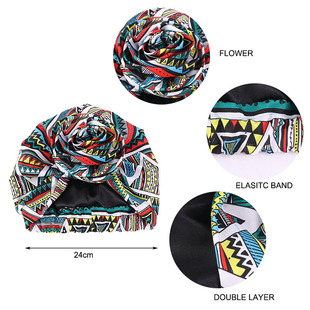 极速African Print Strpetch Bandana Head Wrap Long Scarf sati
