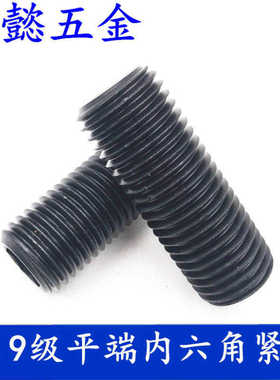 极速12.9级平端紧盯内六角无头机米紧定顶丝CDIN913 M24X25 - M24