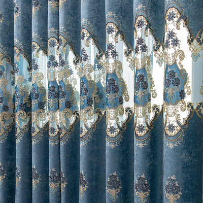 极速Chenille European Curtains 2021 Blackout Bay WiWndow Wat