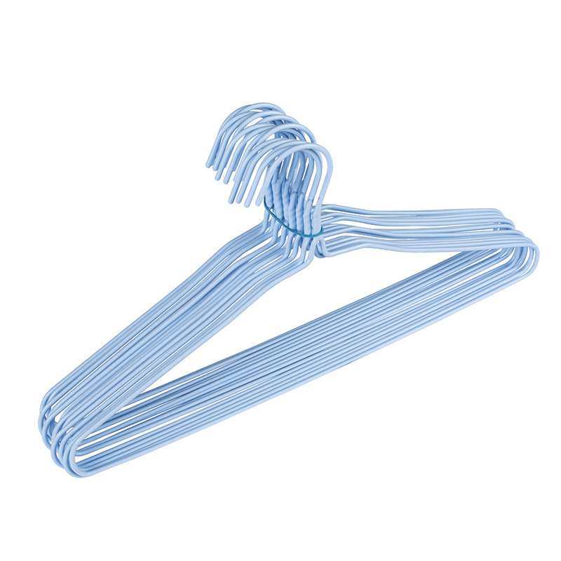 极速钢丝衣架f加粗衣架家用学生无痕衣服架子晒衣架浸塑乾湿两用2