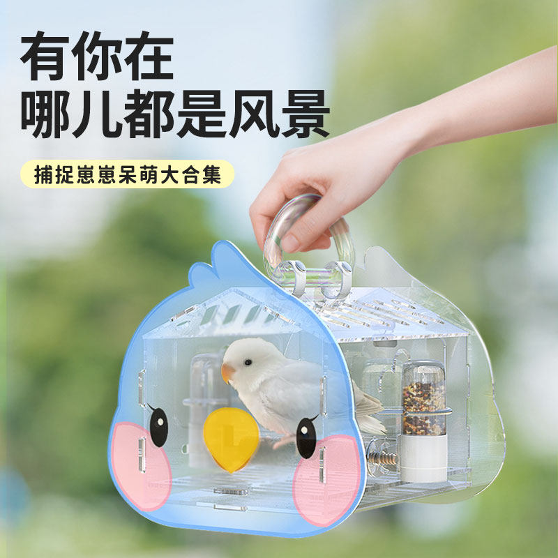 极速鹦鹉外出笼亚克m力全透便携玄风牡丹虎皮外带笼出行外出鸟笼,宠物/宠物食品及用品,宠物鸡/鸭/鸽笼,淘宝优惠券,粉丝福利购,淘宝优惠卷