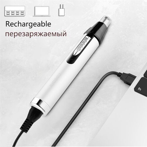 极速Rechargeable Nose Hair Trimmer Electric PRemoval Clipper