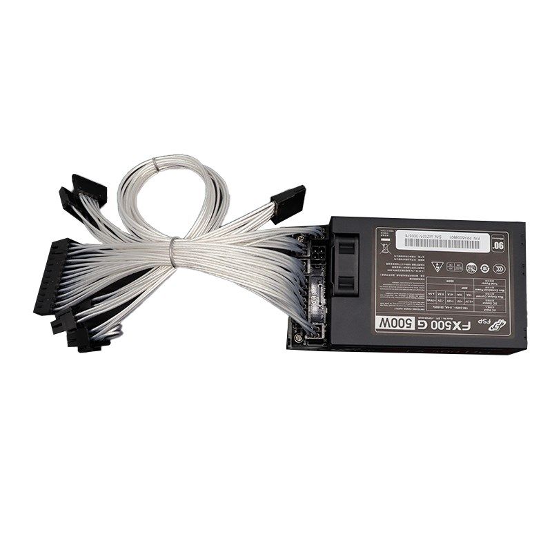 极速全汉FX350 500G全模组50z0W小1U电源FLEX静音ITX小机箱工控电