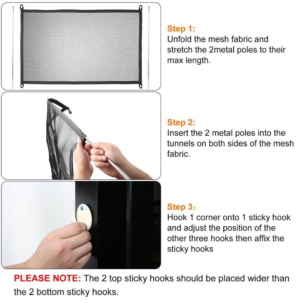 极速Pet Dog gGate Ingenious Mesh Dog Fence For Indoor Outdoo