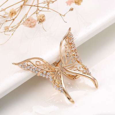 极速Kinel Luxury 585 Rose Gold Women Earring Bling Natu.ral