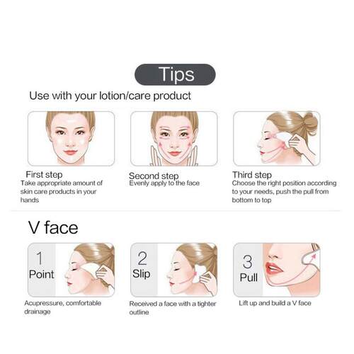 极速Neck Massager for Face Lifting FWrinkle Remover Beauty H
