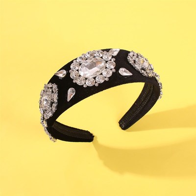 极速Diamond inlaid fashion hair accessories, hairU hoops, re