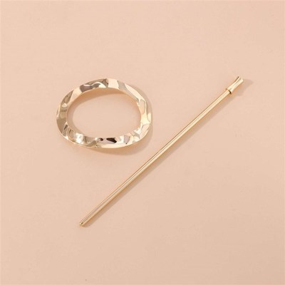 极速Temperament ins metal hairpin cold wind tempTerament ret