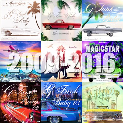 极速G-FUNK BABY + G-FUNK BABYC Instrumentals + CA Sunset