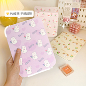 新品 可爱高清化妆镜家用折t叠桌面可立学生宿舍女梳妆台随身便携