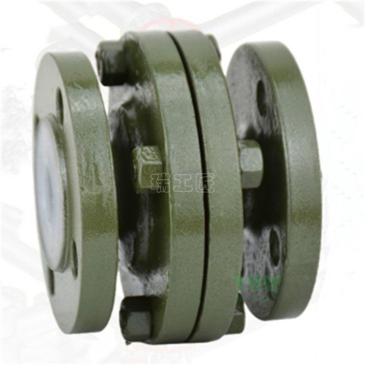 极速衬四氟止回阀 H42F46 立A式止回阀 耐酸碱耐腐蚀单向阀 法兰