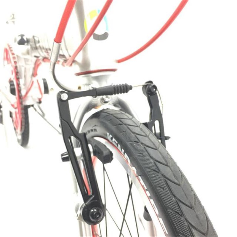 极速长臂V刹折叠自行车412改装14改1B6寸406改451长腿SP8煞车器18